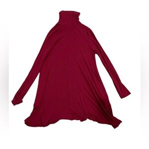 MOD Burgundy Turtleneck Tunic – Size M